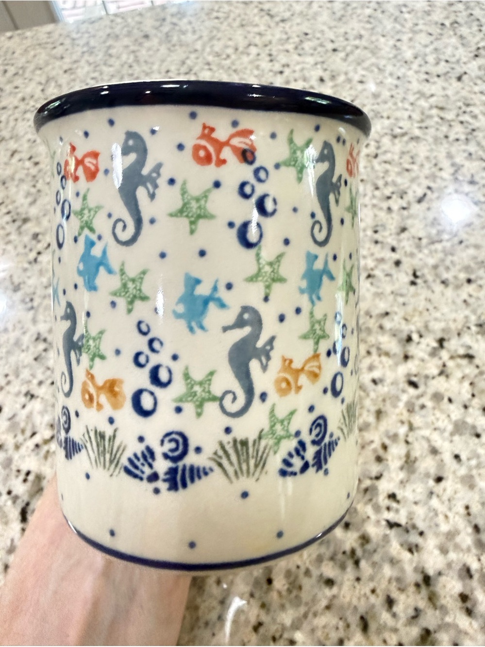 Polish Pottery mug - Picture 6 of 8